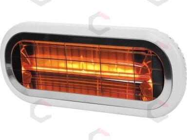 Infraraudonųjų spindulių šildytuvas | 1500W | LOW GLARE (YT-99536) Infraraudonųjų spindulių šildytuvas | 1500W | LOW GLARE (YT-99536)