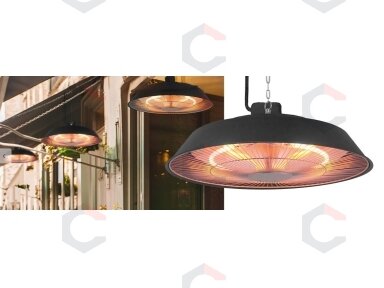Infraraudonųjų spindulių šildytuvas | pakabinamas | 1500W (YT-99500) Infraraudonųjų spindulių šildytuvas | pakabinamas | 1500W (YT-99500)