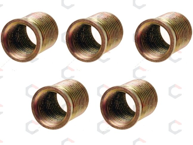 Indėklai žvakės sriegio lizdui geltonai cinkuoti | 19 mm | M14 x 1.25 | 5 vnt. (149-19) Indėklai žvakės sriegio lizdui geltonai cinkuoti | 19 mm | M14 x 1.25 | 5 vnt. (149-19)