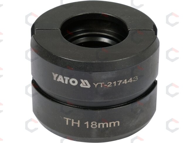 Indėklas matrica TH 18 mm presavimo replėms YT-21735 (YT-217443) Indėklas matrica TH 18 mm presavimo replėms YT-21735 (YT-217443)