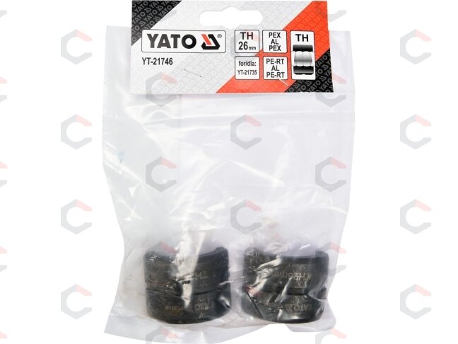 Indėklas TH 26 mm presavimo replėms YT-21735 (YT-21746) 1