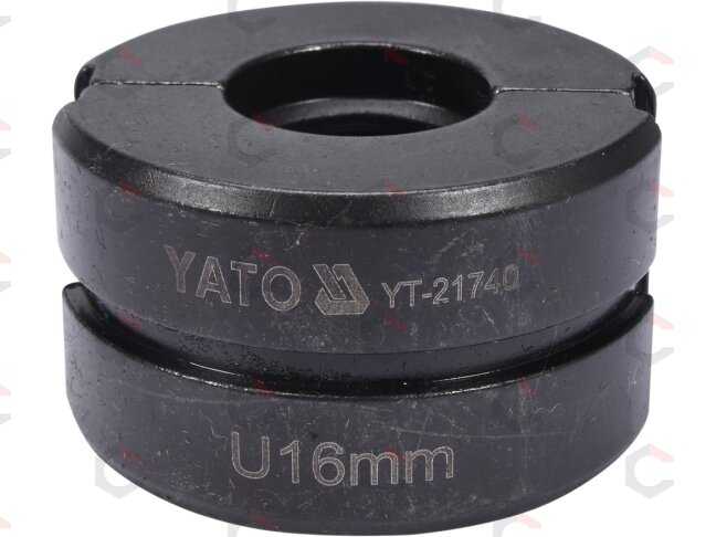 Indėklas U 16 mm presavimo replėms YT-21735 (YT-21740) Indėklas U 16 mm presavimo replėms YT-21735 (YT-21740)
