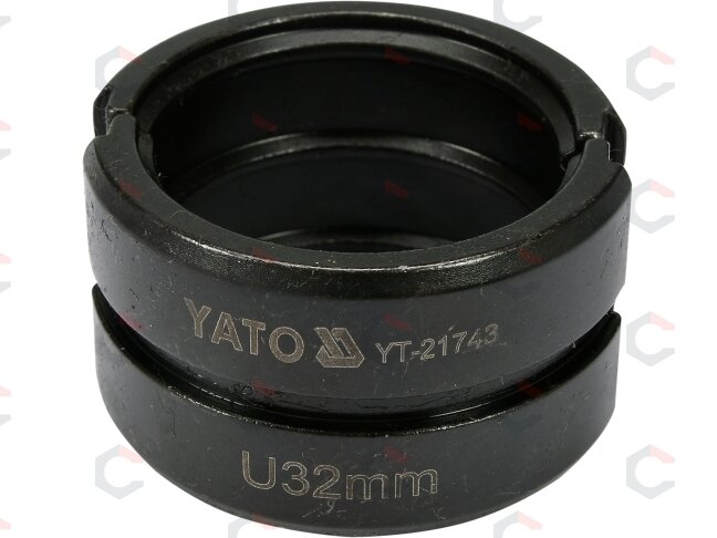Indėklas U 32 mm presavimo replėms YT-21735 (YT-21743) Indėklas U 32 mm presavimo replėms YT-21735 (YT-21743)