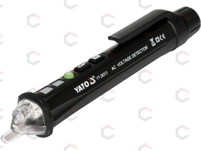 Indukcinis įtampos testeris | bekontaktis | 12-1000 V (YT-28313) Indukcinis įtampos testeris | bekontaktis | 12-1000 V (YT-28313)