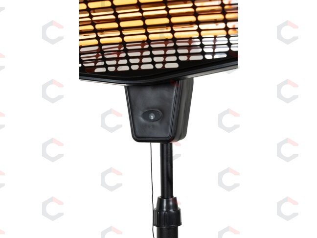 Infraraudonųjų spindulių šildytuvas | 2200 W | su stovu ir pulteliu (68793) 1 Infraraudonųjų spindulių šildytuvas | 2200 W | su stovu ir pulteliu (68793) 1