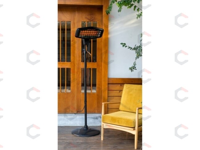 Infraraudonųjų spindulių šildytuvas | 2200 W | su stovu ir pulteliu (68793) 10 Infraraudonųjų spindulių šildytuvas | 2200 W | su stovu ir pulteliu (68793) 10