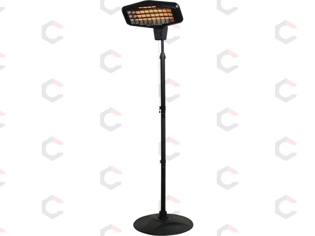 Infraraudonųjų spindulių šildytuvas | 2200 W | su stovu ir pulteliu (68793) 2 Infraraudonųjų spindulių šildytuvas | 2200 W | su stovu ir pulteliu (68793) 2