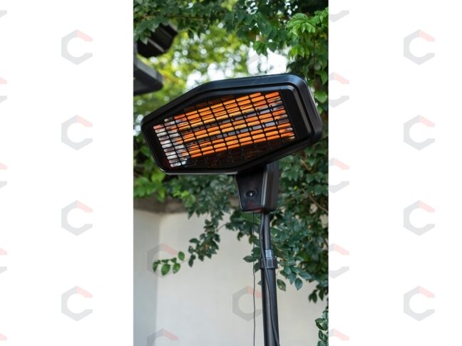 Infraraudonųjų spindulių šildytuvas | 2200 W | su stovu ir pulteliu (68793) 4 Infraraudonųjų spindulių šildytuvas | 2200 W | su stovu ir pulteliu (68793) 4
