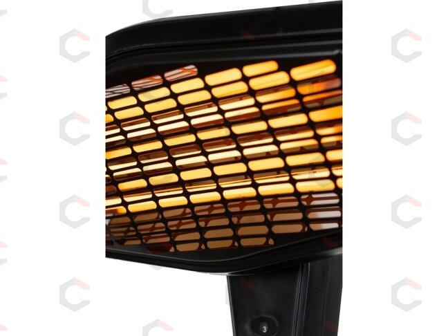 Infraraudonųjų spindulių šildytuvas | 2200 W | su stovu ir pulteliu (68793) 8 Infraraudonųjų spindulių šildytuvas | 2200 W | su stovu ir pulteliu (68793) 8