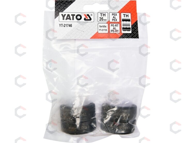 Indėklas TH 26 mm presavimo replėms YT-21735 (YT-21746) 1
