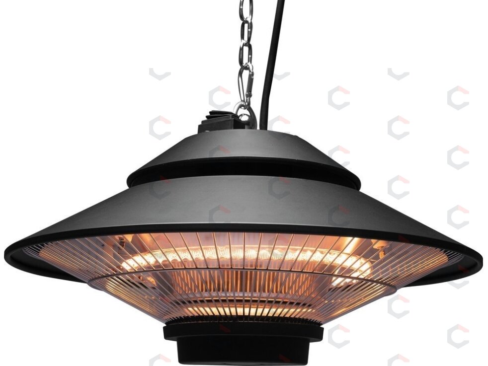 Infraraudonųjų spindulių šildytuvas | pakabinamas | 1500W | su pultu (YT-99501) Infraraudonųjų spindulių šildytuvas | pakabinamas | 1500W | su pultu (YT-99501)