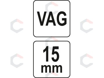 Aukšto slėgio siurblio skriemulio nuėmėjas | VAG | 15 mm (YT-17527) 3
