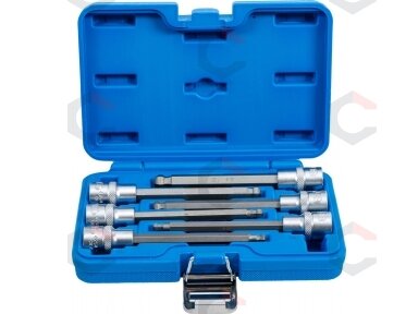 Įpresuotų antgalių rinkinys | 12,5 mm (1/2") | šarnyrinis Hex šešiakampis 5-12 mm | 6 vnt. (4258) Įpresuotų antgalių rinkinys | 12,5 mm (1/2") | šarnyrinis Hex šešiakampis 5-12 mm | 6 vnt. (4258)