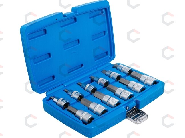 Įpresuotų antgalių rinkinys | 12,5 mm (1/2") | Hex šešiakampis | 12 vnt. (5052) 3 Įpresuotų antgalių rinkinys | 12,5 mm (1/2") | Hex šešiakampis | 12 vnt. (5052) 3