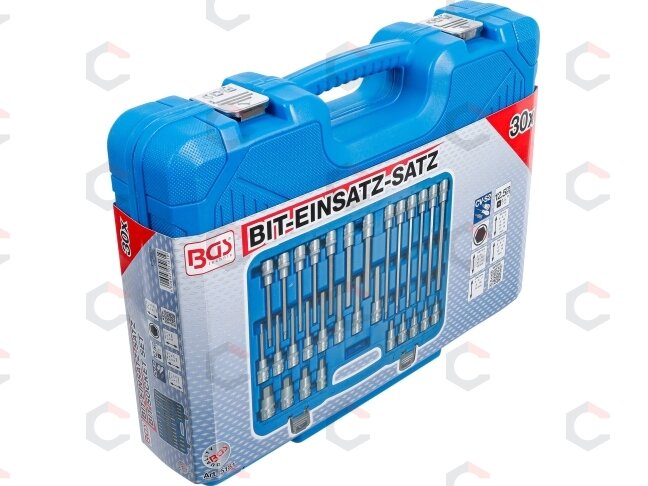 Įpresuotų HEX antgalių rinkinys 1/2" 5–19 mm 30 vnt. (5181) 6 Įpresuotų HEX antgalių rinkinys 1/2" 5–19 mm 30 vnt. (5181) 6