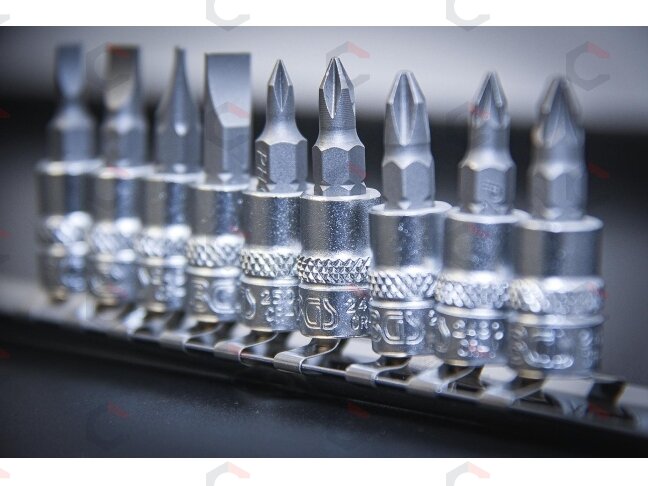 Įpresuotų antgalių rinkinys | 6.3 mm (1/4") plokšti SL, kryžminiai PH / PZ | 12 vnt.. (2163) 5 Įpresuotų antgalių rinkinys | 6.3 mm (1/4") plokšti SL, kryžminiai PH / PZ | 12 vnt.. (2163) 5