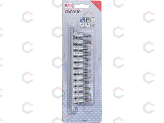 Įpresuotų antgalių rinkinys | 6.3 mm (1/4") plokšti SL, kryžminiai PH / PZ | 12 vnt.. (2163) 4 Įpresuotų antgalių rinkinys | 6.3 mm (1/4") plokšti SL, kryžminiai PH / PZ | 12 vnt.. (2163) 4
