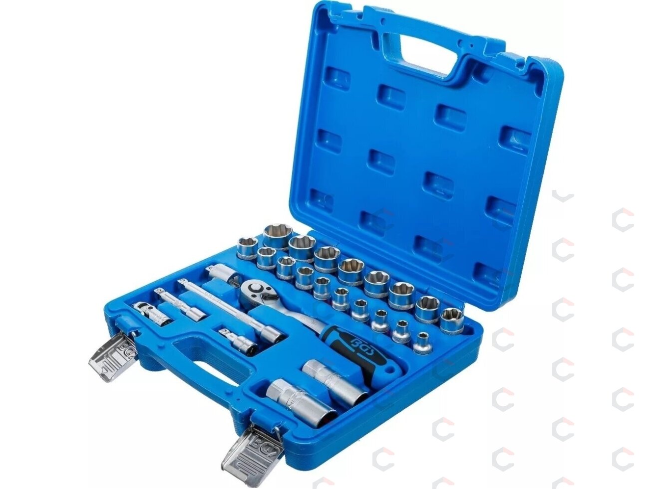 Įrankių komplektas | 10 mm (3/8") | 26 vnt. (2227) 3 Įrankių komplektas | 10 mm (3/8") | 26 vnt. (2227) 3