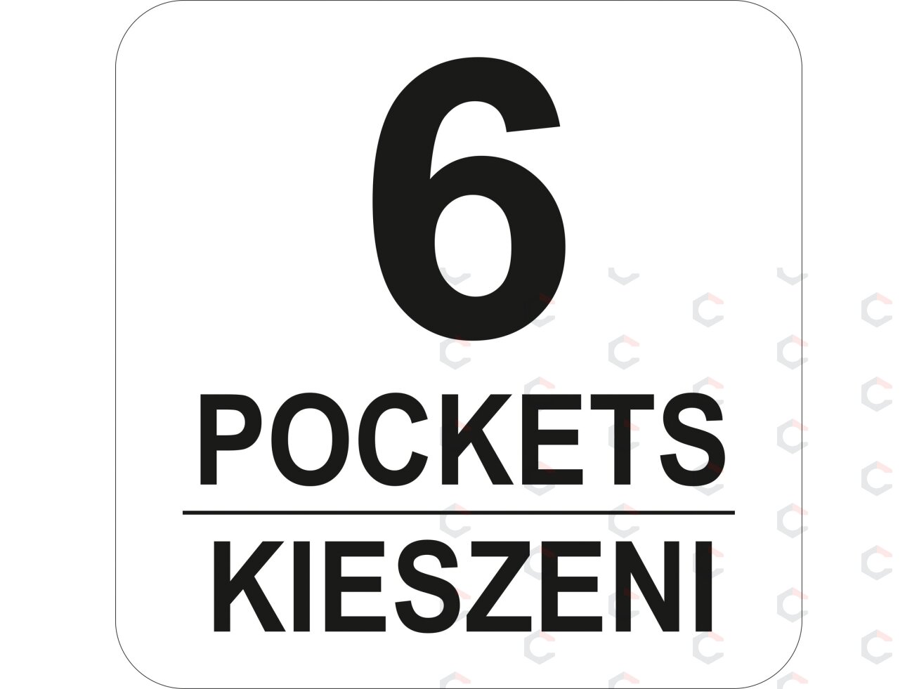 Įrankių prijuostė universali / darbinė 6 kišenės (YT-74060) 6 Įrankių prijuostė universali / darbinė 6 kišenės (YT-74060) 6