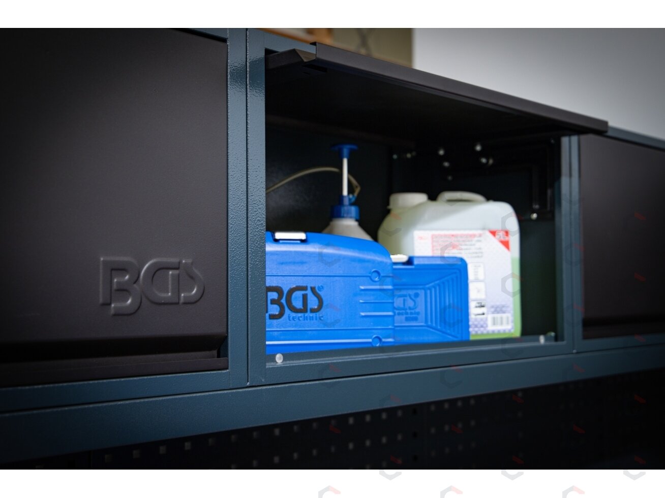 Modulinis dirbtuvių baldų komplektas „Flex“ | medinis stalviršis | 5 moduliai (80140) 3 Modulinis dirbtuvių baldų komplektas „Flex“ | medinis stalviršis | 5 moduliai (80140) 3