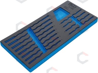 Įrankių dėklas 1/3 | tuščias | skirtas BGS 4196 (4196-1) Įrankių dėklas 1/3 | tuščias | skirtas BGS 4196 (4196-1)