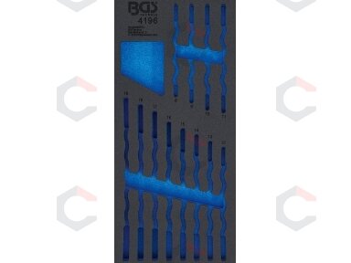 Įrankių dėklas 1/3 | tuščias | skirtas BGS 4196 (4196-1) Įrankių dėklas 1/3 | tuščias | skirtas BGS 4196 (4196-1)