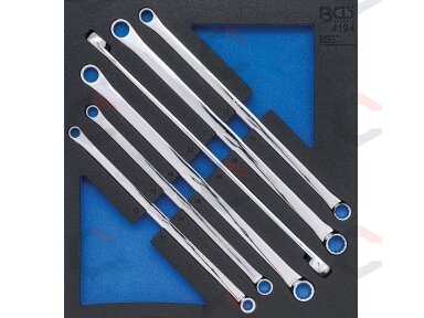 Įrankių dėklas 2/3: dvigubo žiedo veržliarakčių rinkinys | labai ilgi | 10 x 11 - 22 x 24 mm | 6 vnt. (4194) Įrankių dėklas 2/3: dvigubo žiedo veržliarakčių rinkinys | labai ilgi | 10 x 11 - 22 x 24 mm | 6 vnt. (4194)