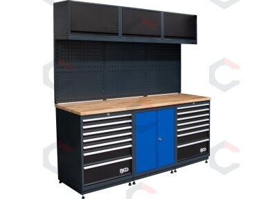 Įrankių laikymo sistemos derinys | Starter Kit | Medinis stalviršis | 3 Komponentai (80100) Įrankių laikymo sistemos derinys | Starter Kit | Medinis stalviršis | 3 Komponentai (80100)