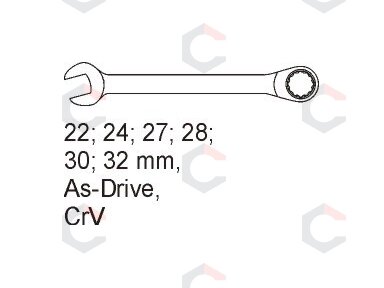 Kombinuotų raktų rinkinys įdėkle YATO | 22–32 mm | 6 vnt. (YT-5532) Kombinuotų raktų rinkinys įdėkle YATO | 22–32 mm | 6 vnt. (YT-5532)