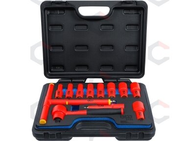 Įrankių rinkinys VDE | 10 mm (3/8") | 7 - 22 mm | 12 vnt. (7133)