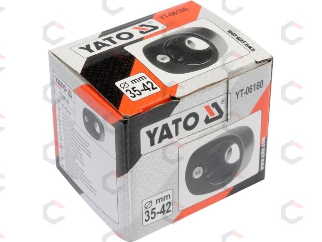 Įrankis vairo "obuoliui" ašiai/traukei atsukti | 35-42 mm (YT-06160) 1 Įrankis vairo "obuoliui" ašiai/traukei atsukti | 35-42 mm (YT-06160) 1