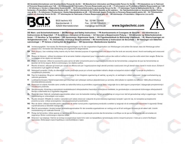 Įrankių dėklas 1/3: daugiafunkcinių ir įstrižinių žirklių rinkinys | plastikiniams vamzdžiams | 8 vnt. (74441B) 2