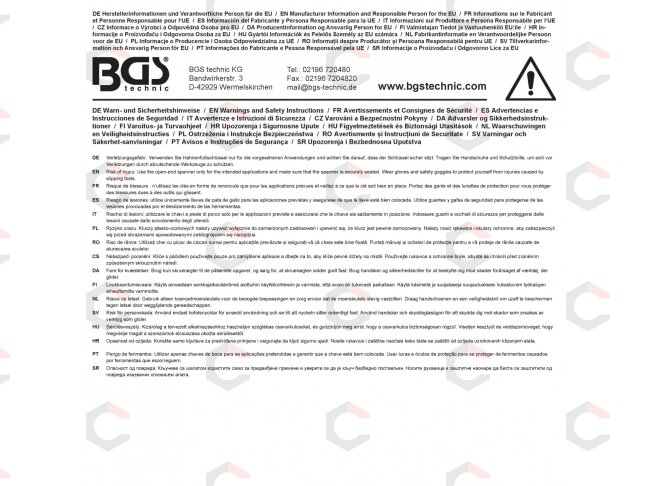 Įstatomų atvirų veržliarakčių galvučių rinkinys BGS | 10–50 mm | 3/8", 1/2", 3/4" | 32 vnt. (74716) 3 Įstatomų atvirų veržliarakčių galvučių rinkinys BGS | 10–50 mm | 3/8", 1/2", 3/4" | 32 vnt. (74716) 3