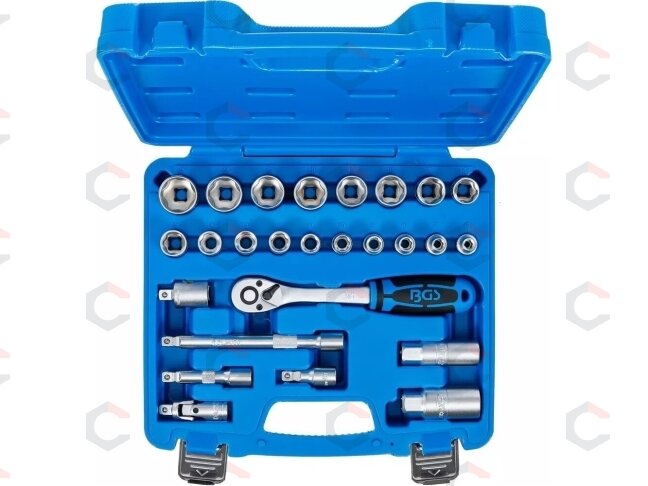 Įrankių komplektas | 10 mm (3/8") | 26 vnt. (2227) 2 Įrankių komplektas | 10 mm (3/8") | 26 vnt. (2227) 2