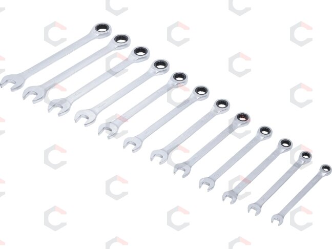 Terkšlinių raktų ir galvučių rinkinys | 1/4" / 3/8" / 1/2" | 176 vnt. (15217) 1 Terkšlinių raktų ir galvučių rinkinys | 1/4" / 3/8" / 1/2" | 176 vnt. (15217) 1