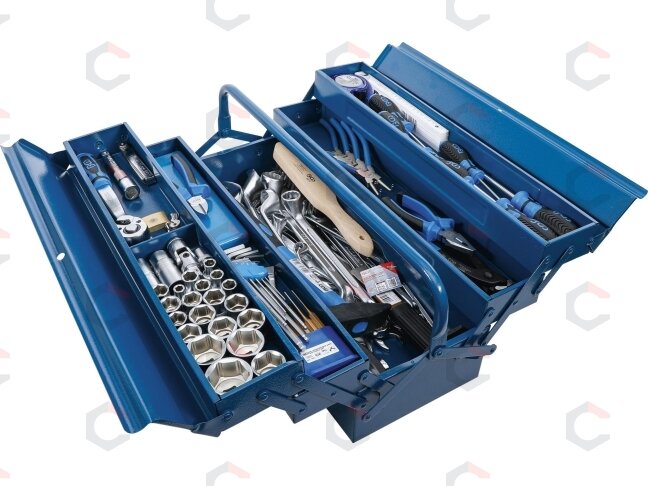 Įrankių rinkinys metalinėje dėžėje | 137 vnt. (3306) 2 Įrankių rinkinys metalinėje dėžėje | 137 vnt. (3306) 2