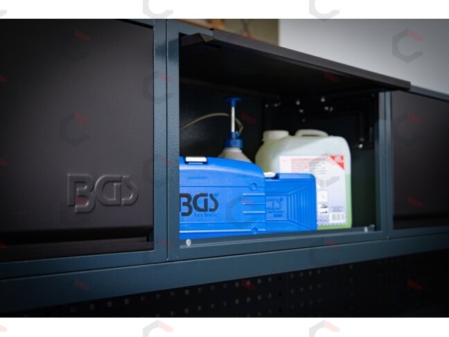 Modulinis dirbtuvių baldų komplektas „Flex“ | medinis stalviršis | 5 moduliai (80140) 3 Modulinis dirbtuvių baldų komplektas „Flex“ | medinis stalviršis | 5 moduliai (80140) 3