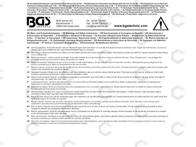 Įrankių spintelė | bluetooth | USB | antena | LED | 8 stalčiai | tuščia (4108) 13 Įrankių spintelė | bluetooth | USB | antena | LED | 8 stalčiai | tuščia (4108) 13
