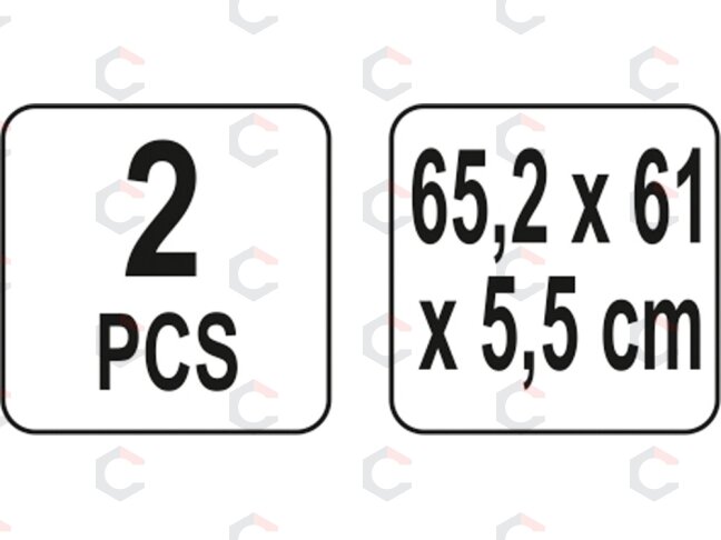 Įrankių stendas/dviguba perforacija 65.2X61X5.5CM, 2vnt. (YT-09072) 1 Įrankių stendas/dviguba perforacija 65.2X61X5.5CM, 2vnt. (YT-09072) 1