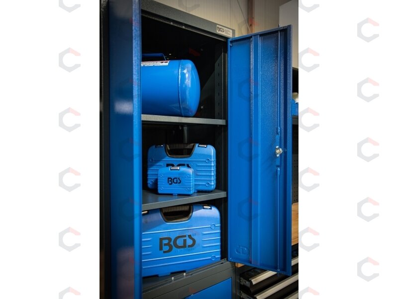 Modulinis dirbtuvių baldų komplektas „Flex“ | medinis stalviršis | 5 moduliai (80140) 2 Modulinis dirbtuvių baldų komplektas „Flex“ | medinis stalviršis | 5 moduliai (80140) 2