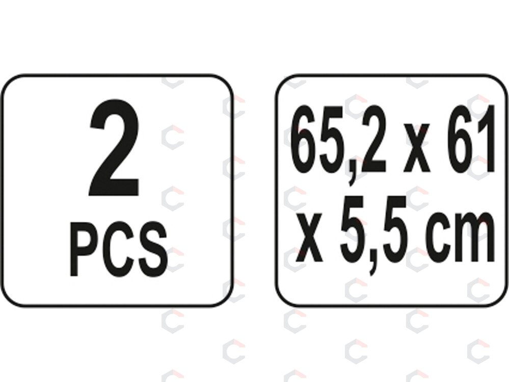 Įrankių stendas/dviguba perforacija 65.2X61X5.5CM, 2vnt. (YT-09072) 1 Įrankių stendas/dviguba perforacija 65.2X61X5.5CM, 2vnt. (YT-09072) 1