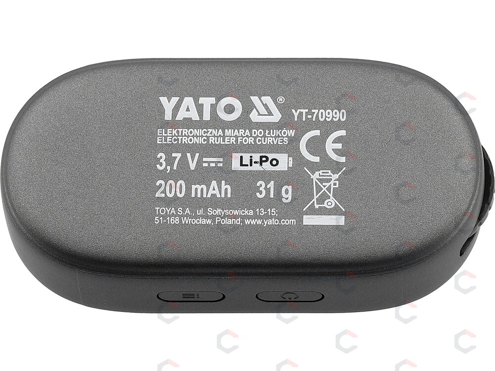 Elektroninė rolėtinė matuoklė 0,05–99,9 m (YT-70990) 5 Elektroninė rolėtinė matuoklė 0,05–99,9 m (YT-70990) 5