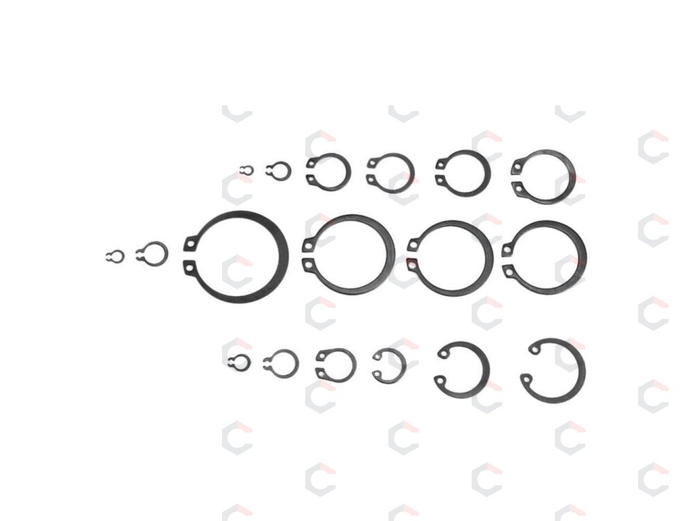 Išorinių žiedų rinkinys | 3-32 mm | 300 vnt. (8046V) 2 Išorinių žiedų rinkinys | 3-32 mm | 300 vnt. (8046V) 2
