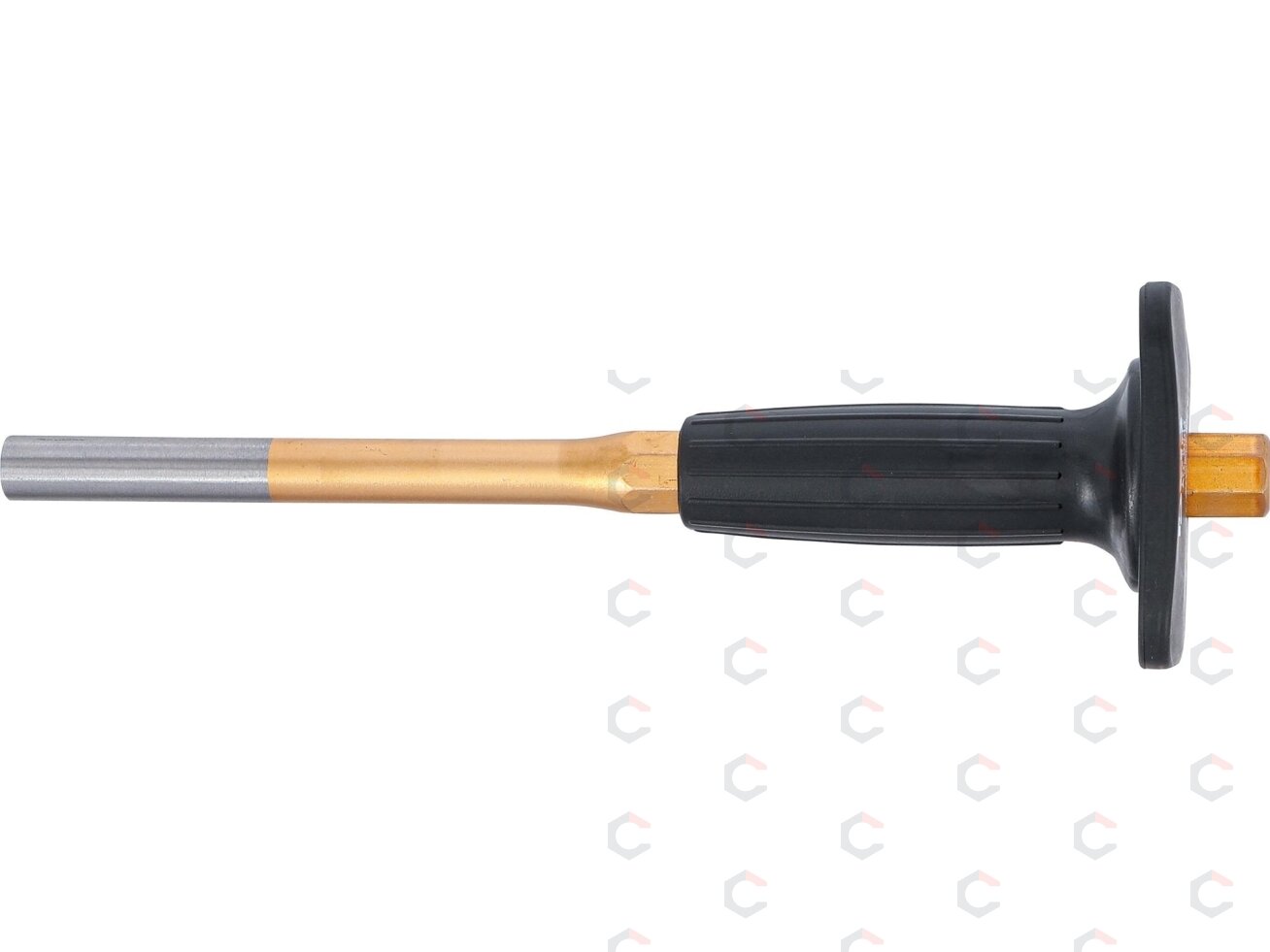 Iškalėjas su gumine rankena – CrV, grūdintas, lakuotas kotas – Ø14 × 275 mm (9084) 2