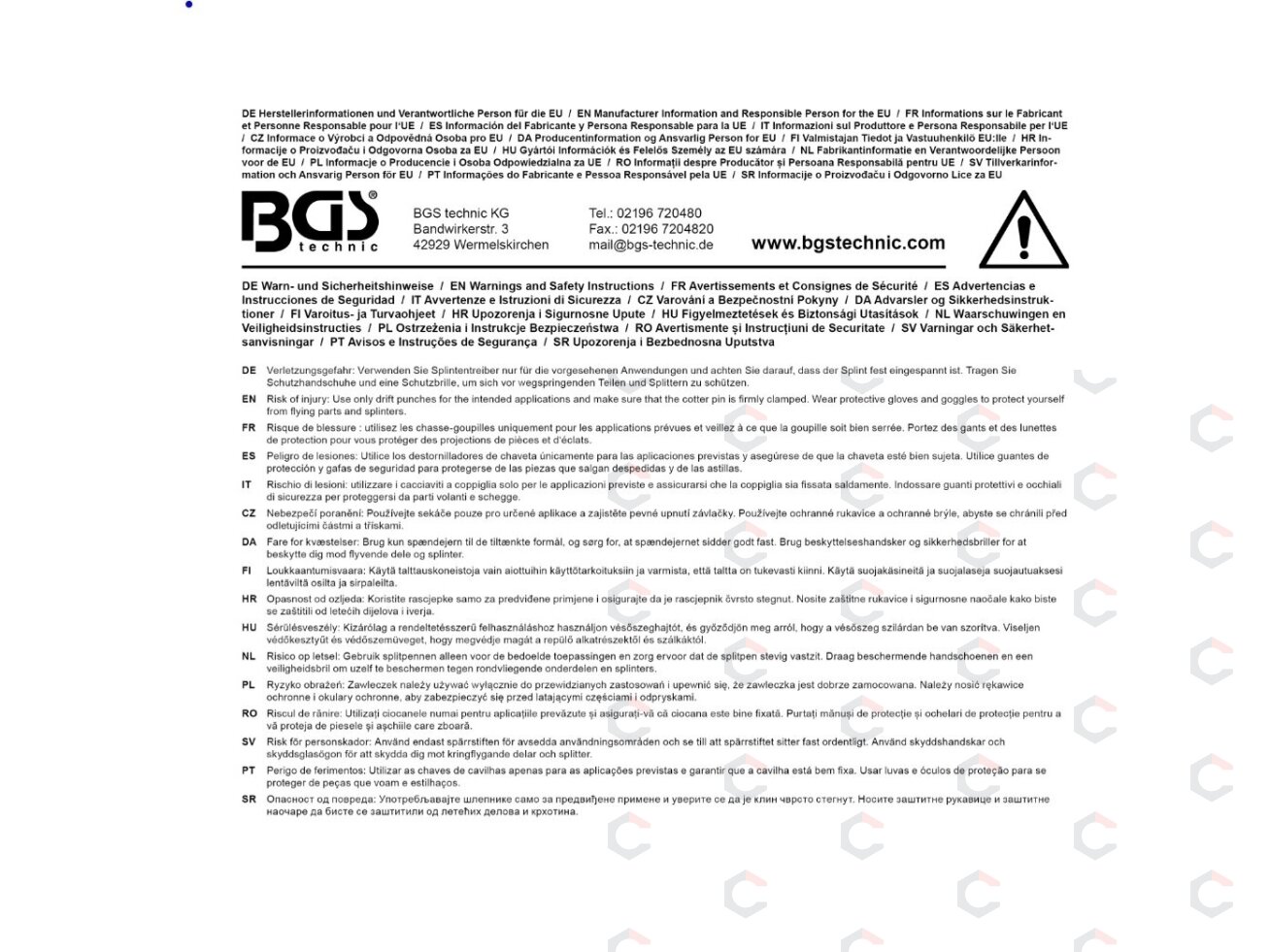 Išmušėjas bukas – cilindrinis, grūdintas – Ø4 × 150 mm, CrV, lakuotas kotas (1651-4) 4 Išmušėjas bukas – cilindrinis, grūdintas – Ø4 × 150 mm, CrV, lakuotas kotas (1651-4) 4