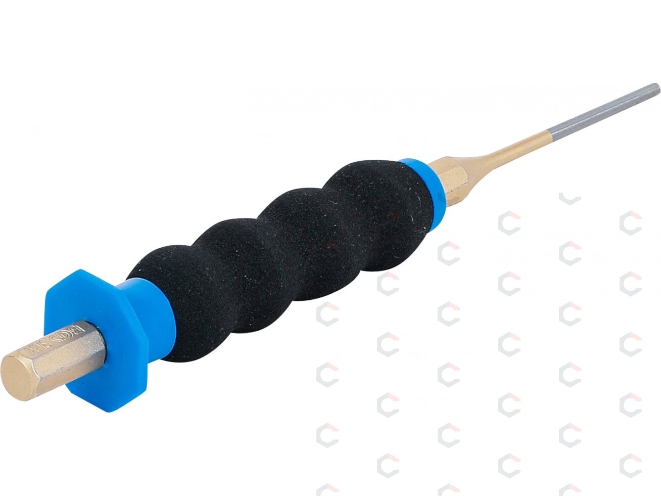 Išmušėjas bukas | neslidi ergonomiška rankena | 180 mm | 3 mm (74591-3) 1