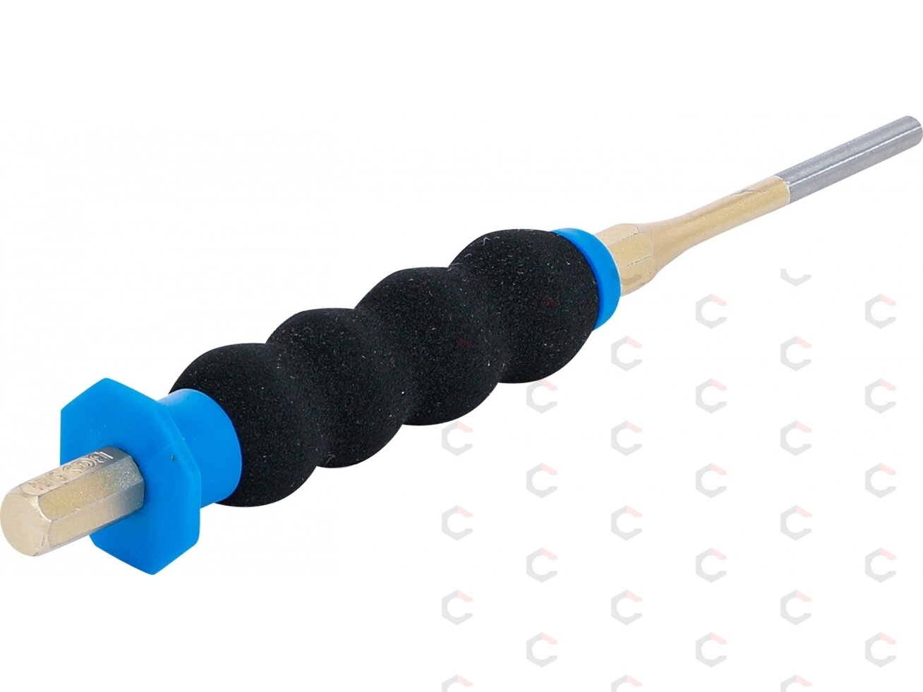 Išmušėjas bukas | neslidi ergonomiška rankena | 180 mm | 5 mm (74591-5) 1