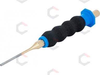 Išmušėjas bukas | neslidi ergonomiška rankena | 180 mm | 3 mm (74591-3) Išmušėjas bukas | neslidi ergonomiška rankena | 180 mm | 3 mm (74591-3)