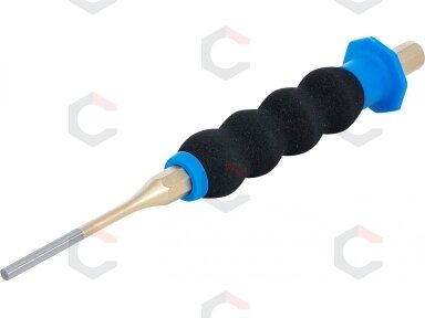 Išmušėjas bukas | neslidi ergonomiška rankena | 180 mm | 4 mm (74591-4) Išmušėjas bukas | neslidi ergonomiška rankena | 180 mm | 4 mm (74591-4)