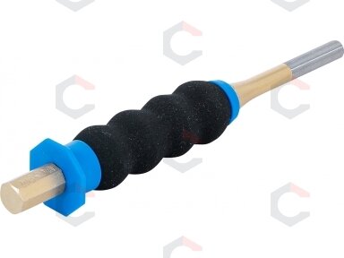 Išmušėjas bukas | neslidi ergonomiška rankena | 180 mm | 8 mm (74591-8) Išmušėjas bukas | neslidi ergonomiška rankena | 180 mm | 8 mm (74591-8)